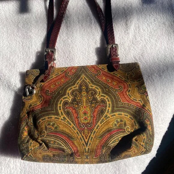 Brighton Paisley Tapestry Shoulder Bag - Picture 15 of 16